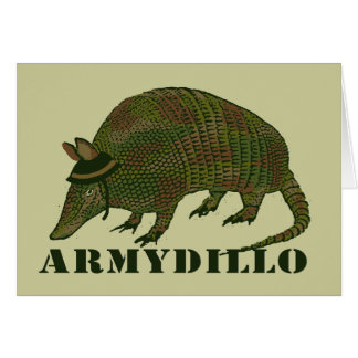 Carte de tatou d'armée