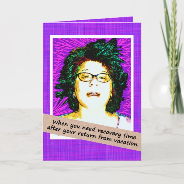 Carte de temps de récupération (Devant)