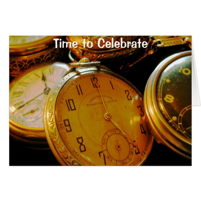 Carte de temps de surveillance (Devant horizontal)