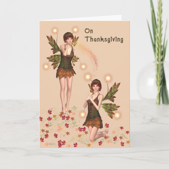 Carte de Thanksgiving Imaginaire (Devant)