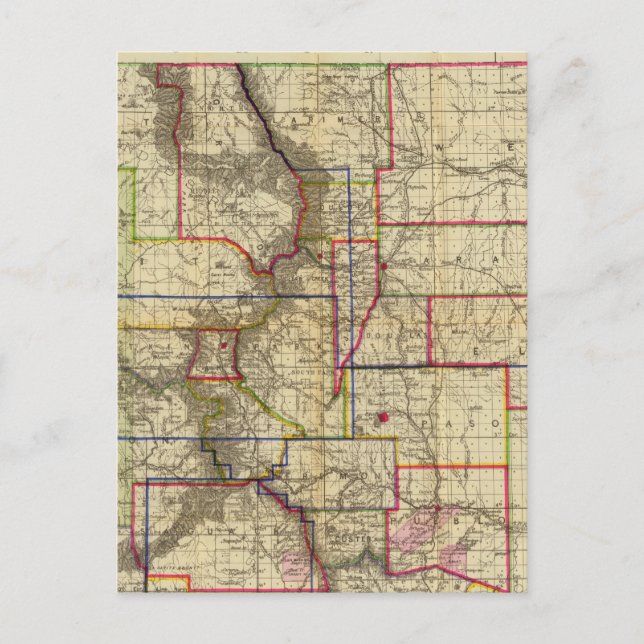 Carte de Thayer du Colorado 2 (Devant)