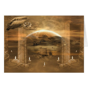 Carte de tigre de vol