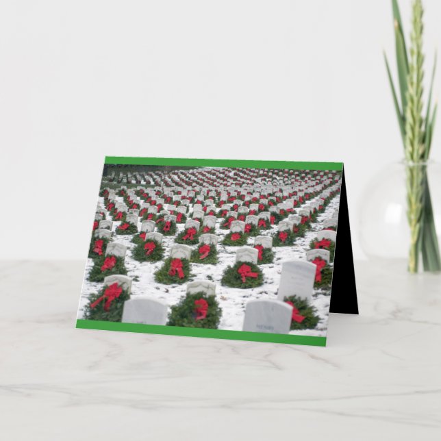 Carte de tombes de Noël (Devant)