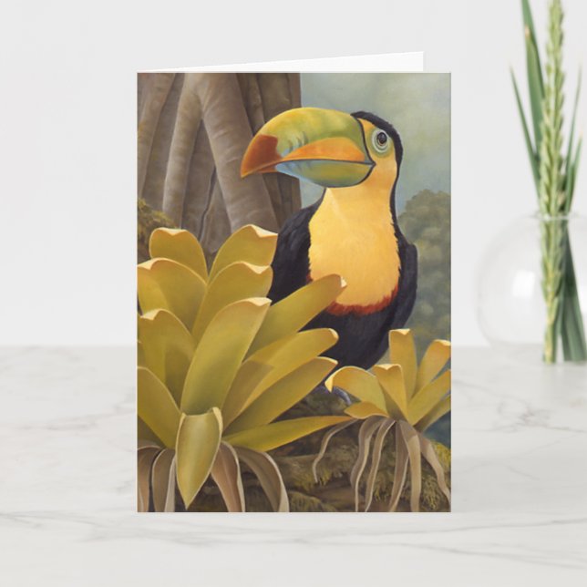 Carte de toucan (Devant)