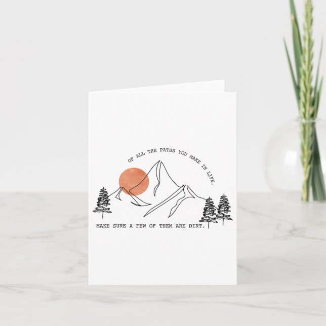 Carte De Tous Les Chemins Que Vous Emmenez Dans La Rando (Devant)