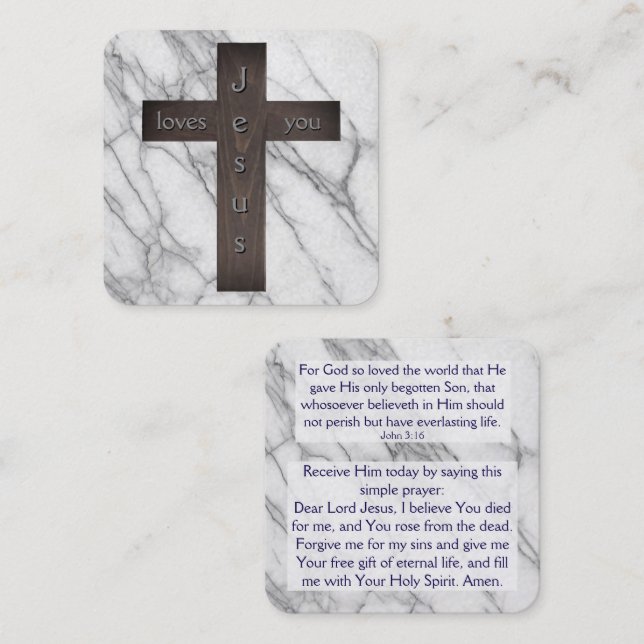 Carte de traçage Gospel (Devant / Derrière)