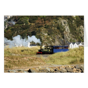 CARTE DE TRAIN À VAPEUR