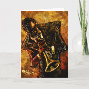 Carte de travaux de jazz