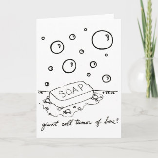 Carte de tumeur de cellule géante