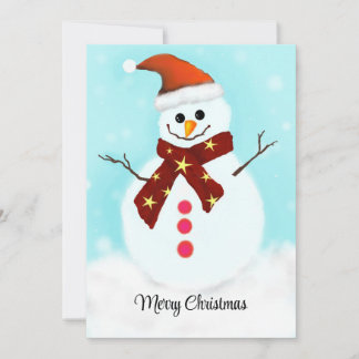 Carte de vacances à plat