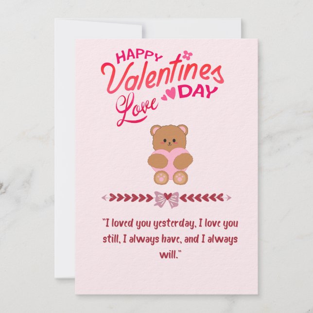 Carte de vacances à plat (Devant)