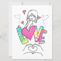 Carte de vacances à plat