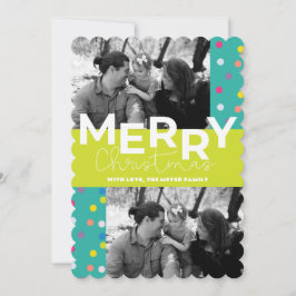 Carte de vacances à plat