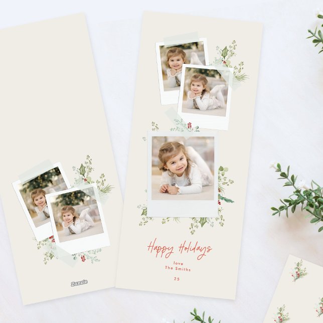 Carte de vacances à plat (Créateur téléchargé)