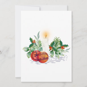 Carte de vacances à plat