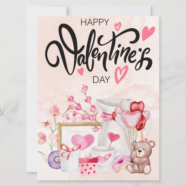 Carte de vacances à plat (Devant)