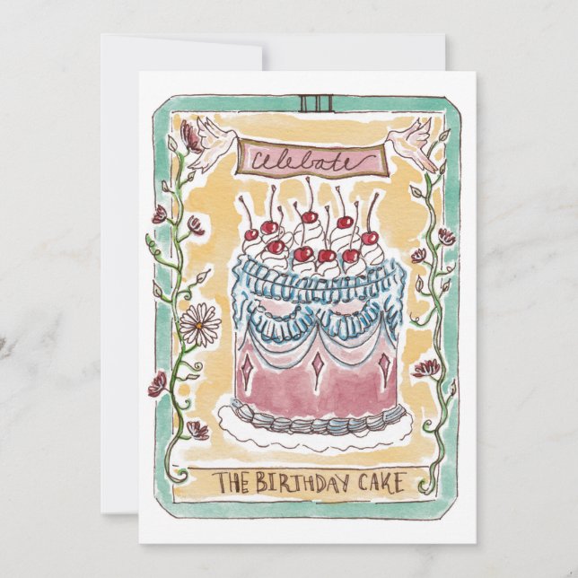 Carte de vacances à plat (Devant)