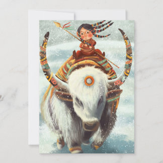 Carte de vacances appartement Buffalo équitation
