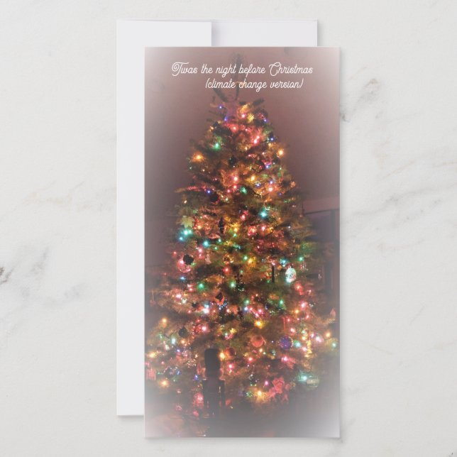 Carte de vacances appartement : C'était la nuit av (Devant)