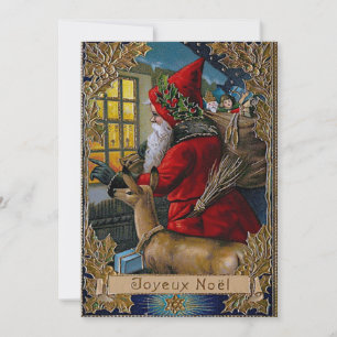 Carte de vacances appartement Pere Noel