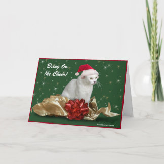 Carte de vacances "Apportez la Cheer"