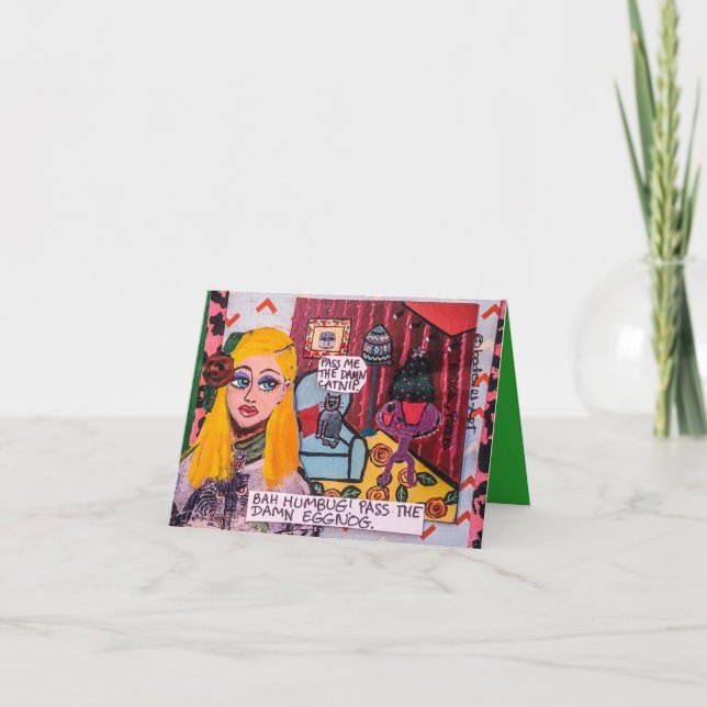 Carte de vacances BAH HUMBUG (Devant)