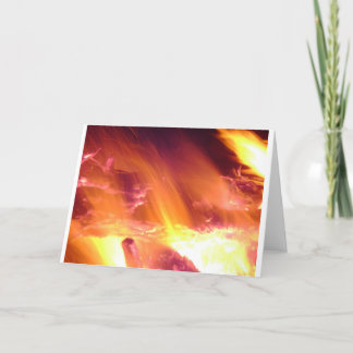 Carte de vacances Campfire