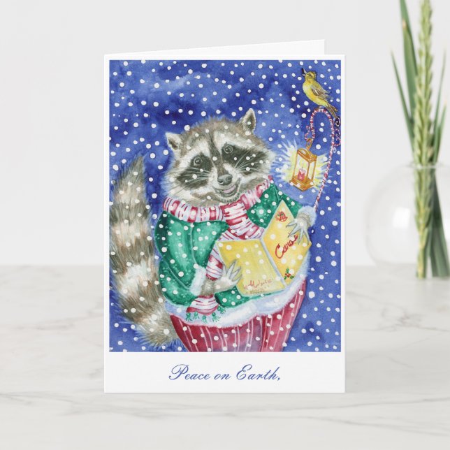 Carte de vacances "Caroling" (Devant)