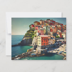 Carte de vacances Cinque Terre Flat
