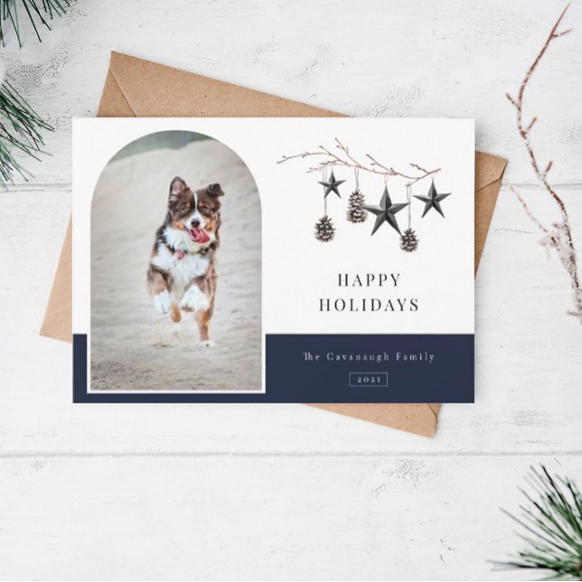 Carte de vacances Cosy Nature Arch Cadre photo (Créateur téléchargé)