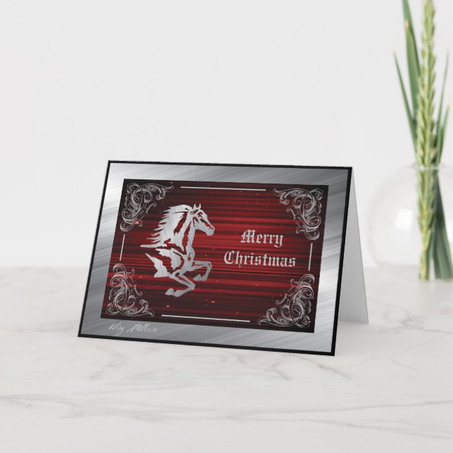 Carte de vacances de cheval (Devant)