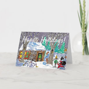 Carte de vacances de Denny Plesea pour Ruby Lane
