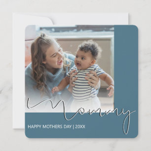 Carte de vacances de la Fête des mères maman moder