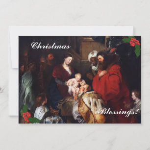 Carte de vacances de Noël