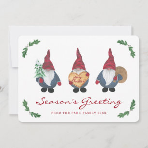 Carte de vacances de Noël