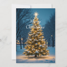 Carte de vacances de Noël