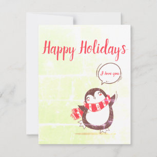 Carte de vacances de Noël parfait, Cool