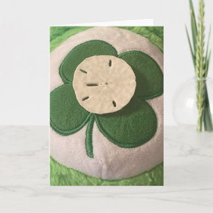 Carte de vacances de sable