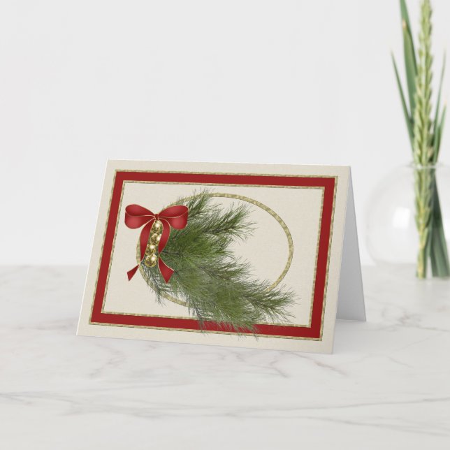 Carte de vacances de tintements du carillon (Devant)