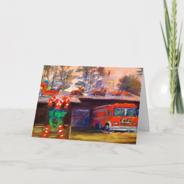 Carte de vacances de vacances Station Seven Holida (Devant)