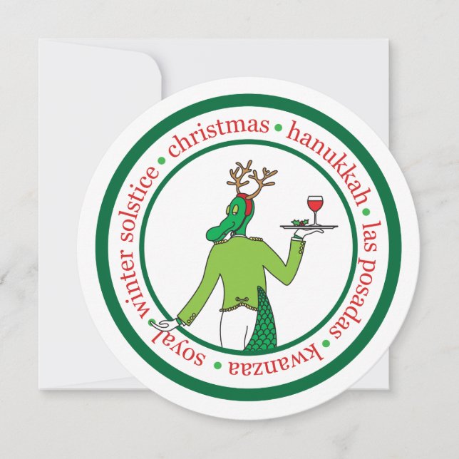 Carte de vacances DEI Classy (Devant)