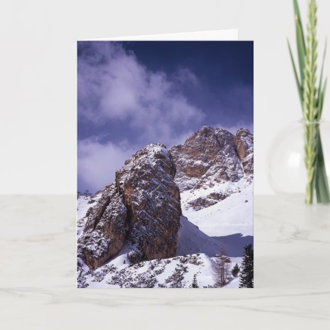 Carte de vacances d'hiver Cortina D'ampezzo (Devant)