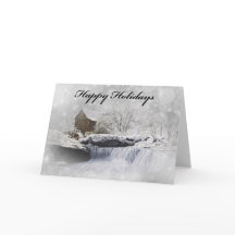 Carte de vacances du Vieux Moulin, enveloppes incl