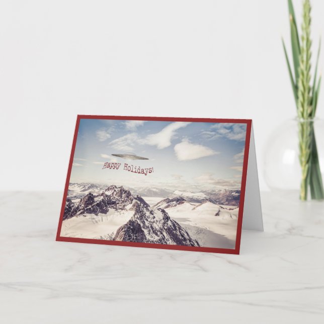 Carte de vacances d'UFO (Devant)