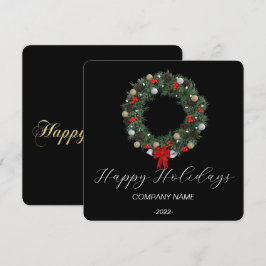 Carte de vacances élégante à l'aquarelle