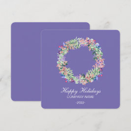 Carte de vacances élégante à l'aquarelle