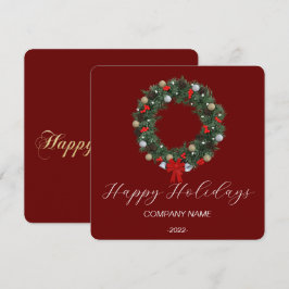 Carte de vacances élégante à l'aquarelle