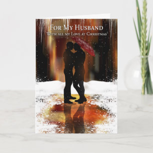 Carte De Vacances Élégante Avec Un Couple Gay