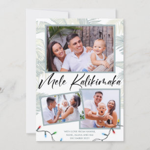 Carte de vacances en collage de photos Mele Kaliki