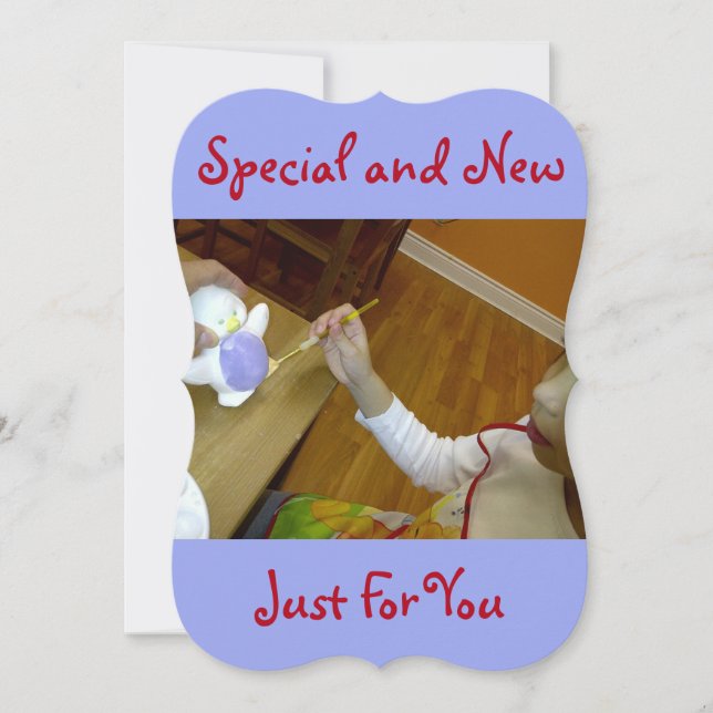 Carte de vacances 'Faite spécialement pour vous' p (Devant)